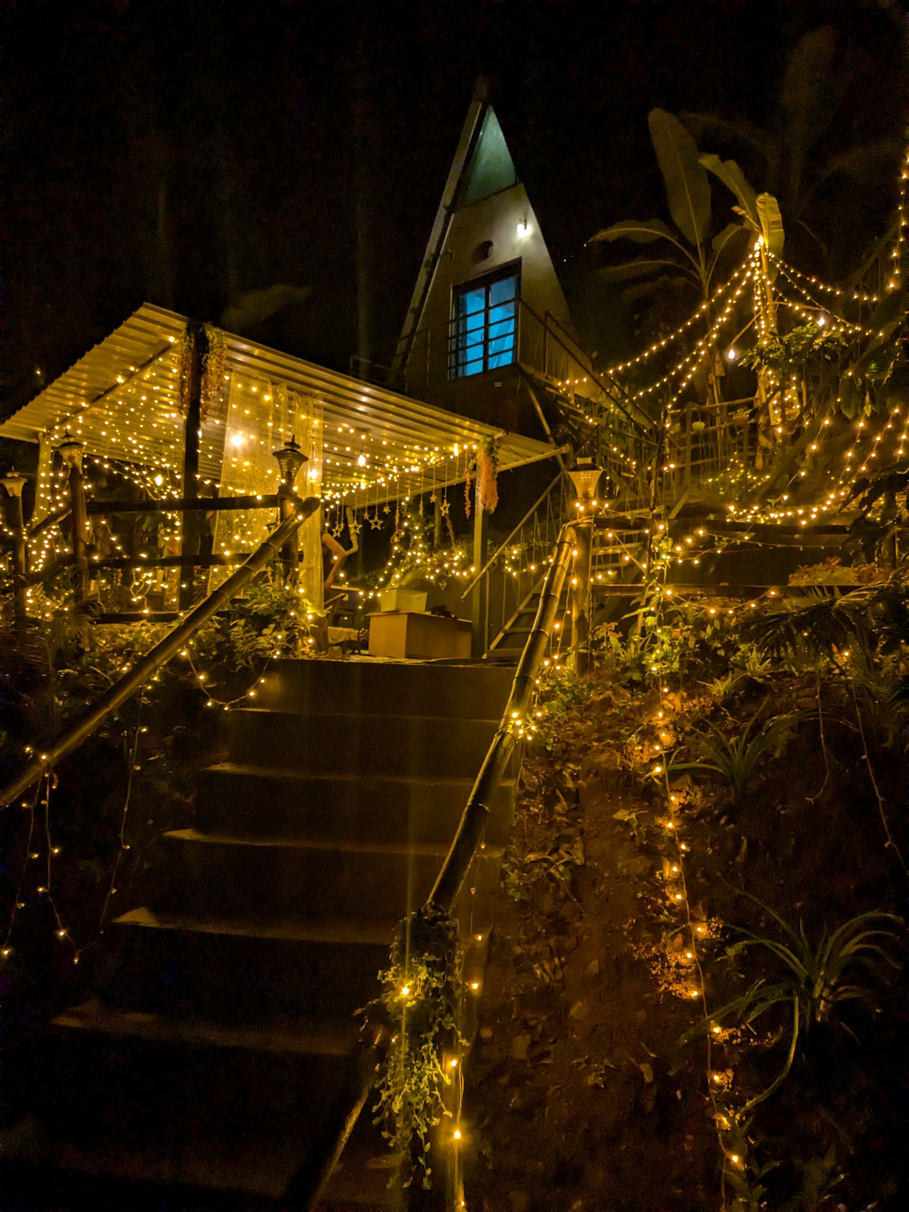 Enjoy a campfire during your stay in Madikeri