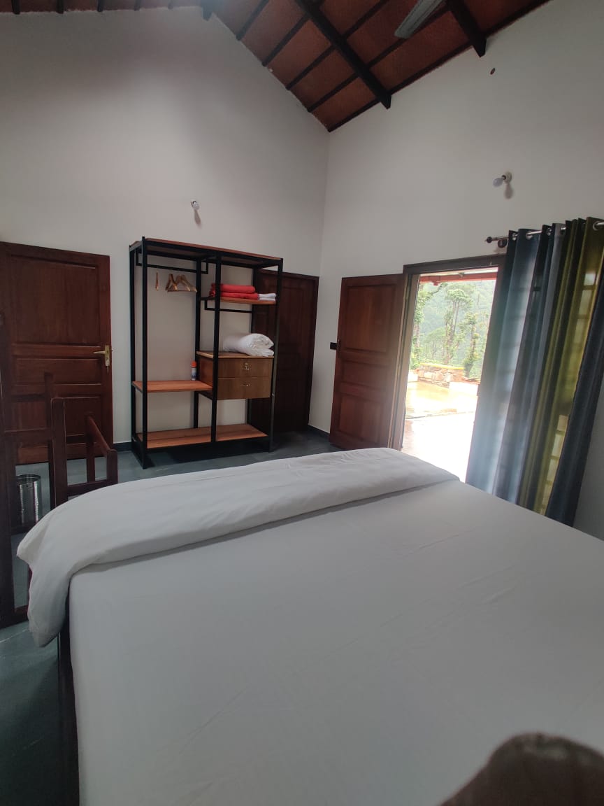 Cosy rooms available at nature homestay in Chikmagalur