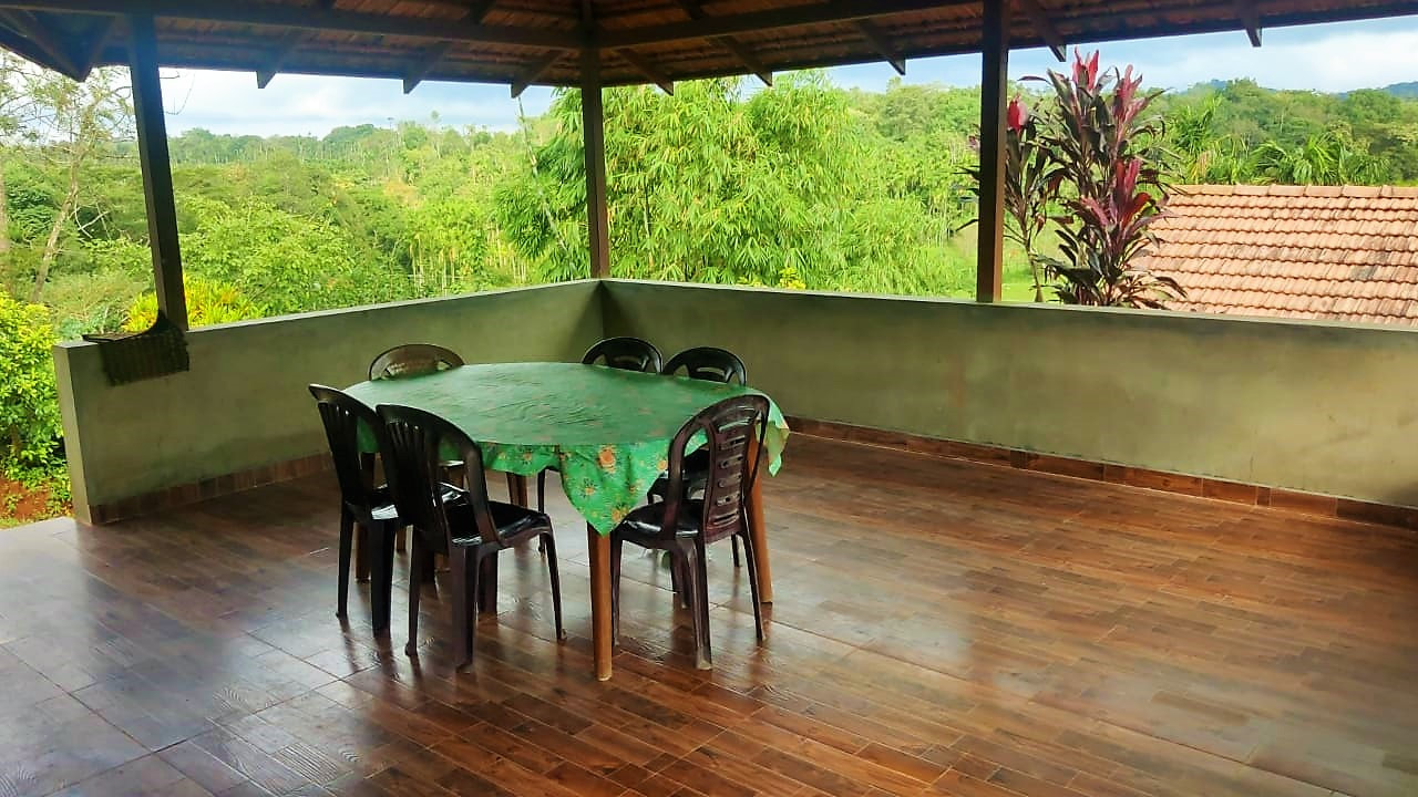 Delicious homemade food served at a budget homestay in Sakleshpur