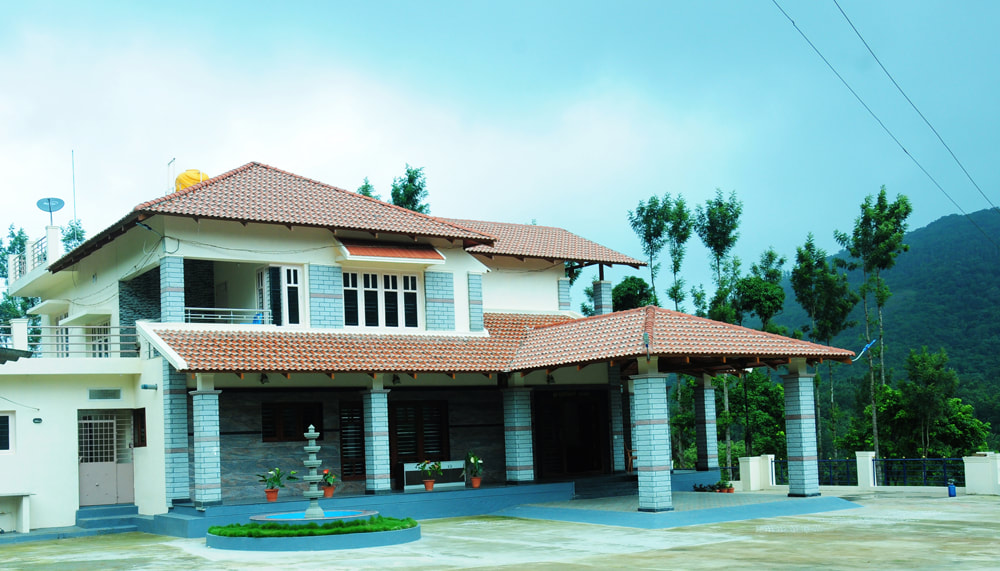 Chikmagalur homestay with pool amidst greenery 