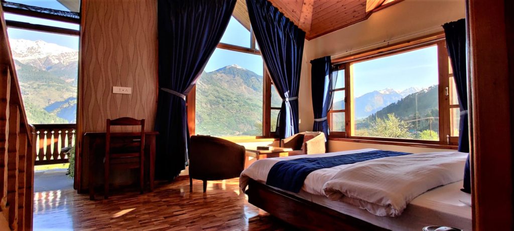 A peaceful village retreat.
